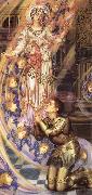 Evelyn De Morgan Our Senora of the Peace oil painting